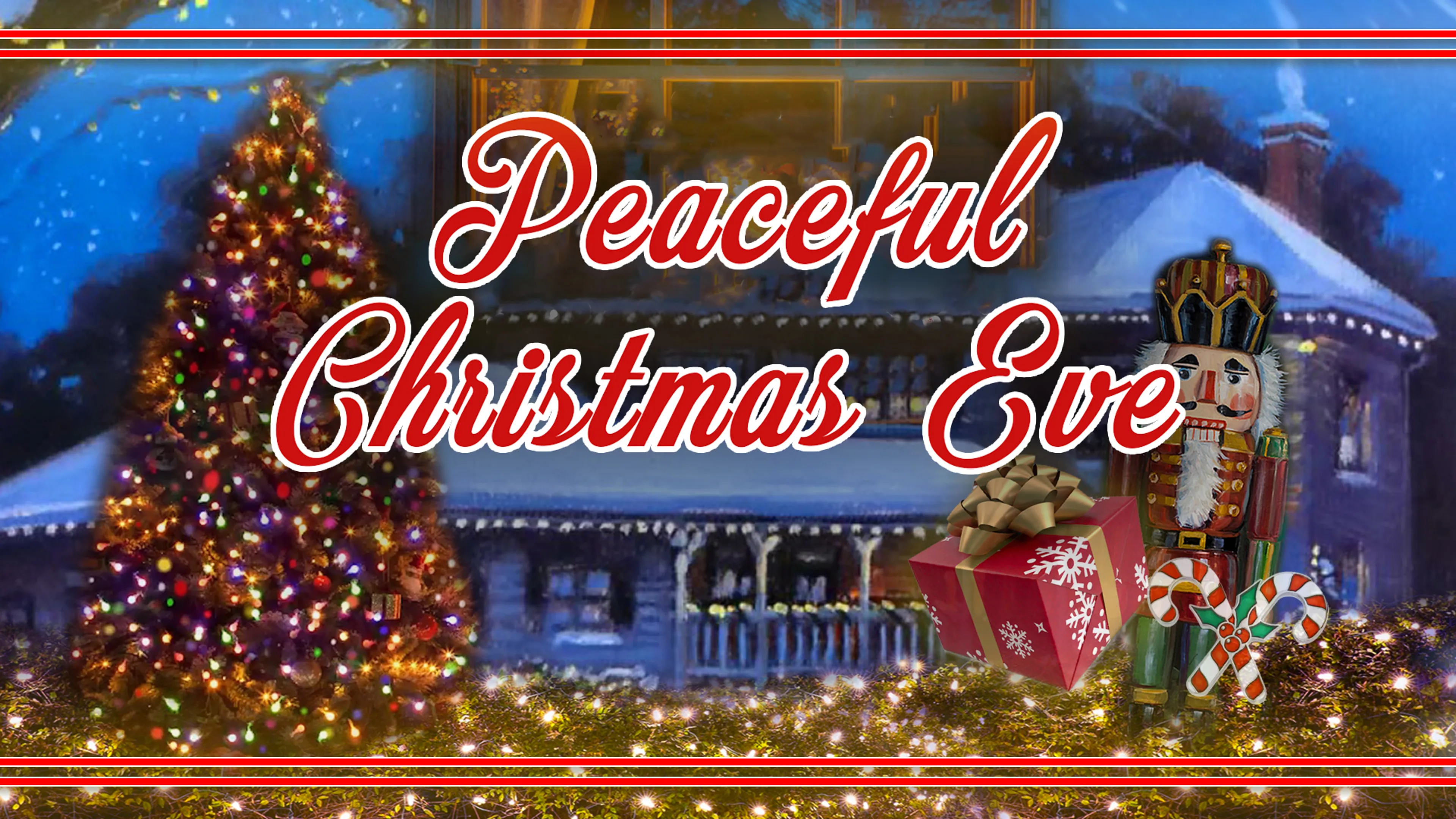 Peaceful Christmas Eve poster